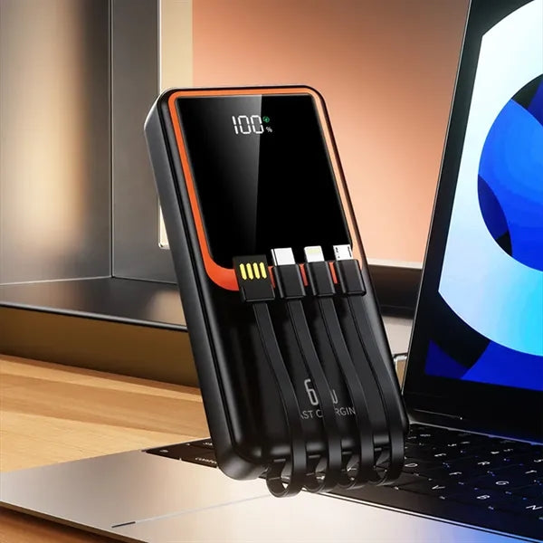 Four-Wire Super Fast Charging Mobile Power Sharing 10000mAh