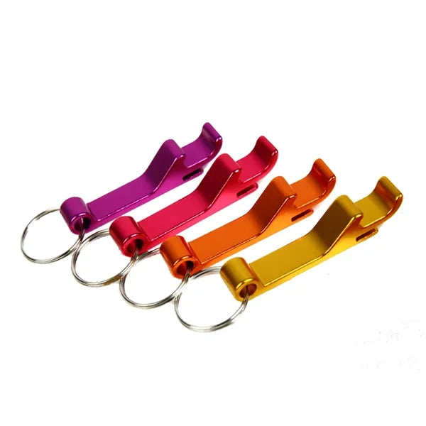 Alloy Beverage Opener Wrench Keychain