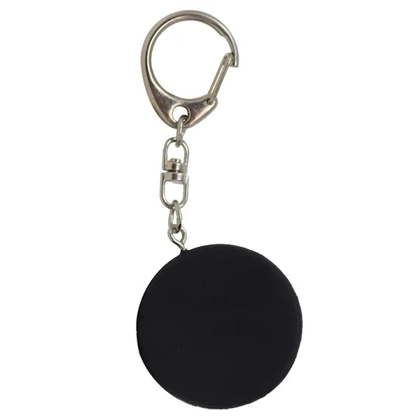 Hockey Puck Key Chain