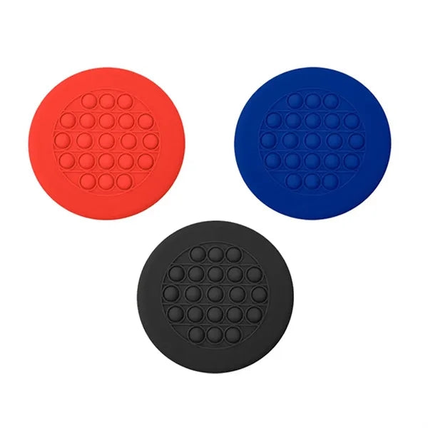 Silicone Pop Stress Reliver Flying Disc