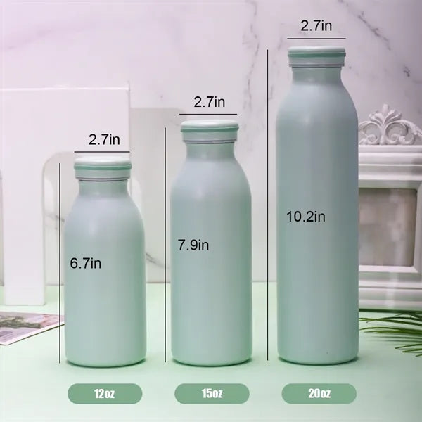 Simple Stainless Steel Insulated Water Bottle