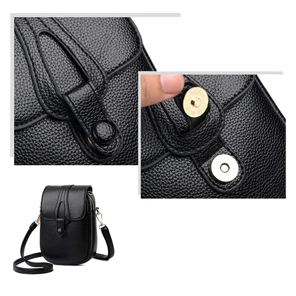 Small Leather Crossbody Purse Bag