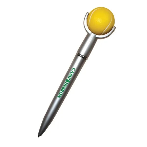 Tennis Ball Squeeze Top Pen