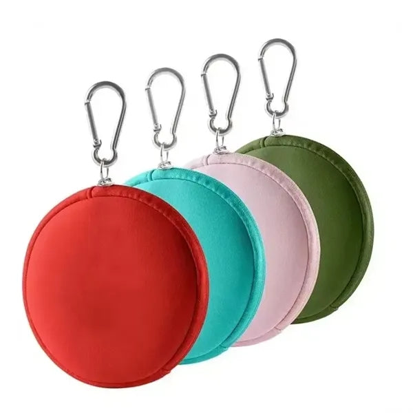 Zipper Pouch Purses for Coins Keys Change Earphones