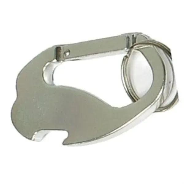 4-In-1 Jumbo Size Carabiner/Bottle Opener/Key Chain/Compass