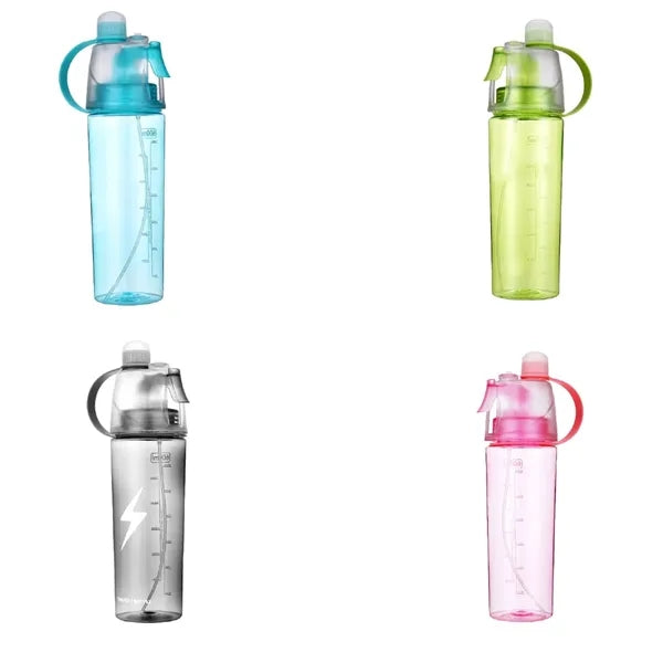Portable Spray Water Sports Bottle Mist and Sip