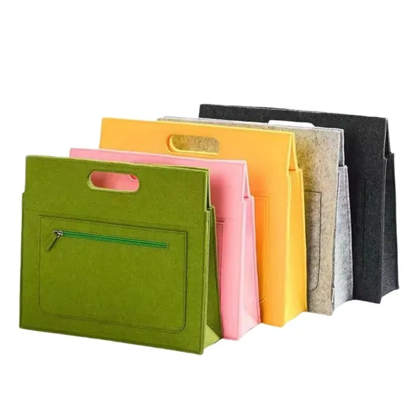 Felt Laptop Briefcase Documents Tote Bag Handbag