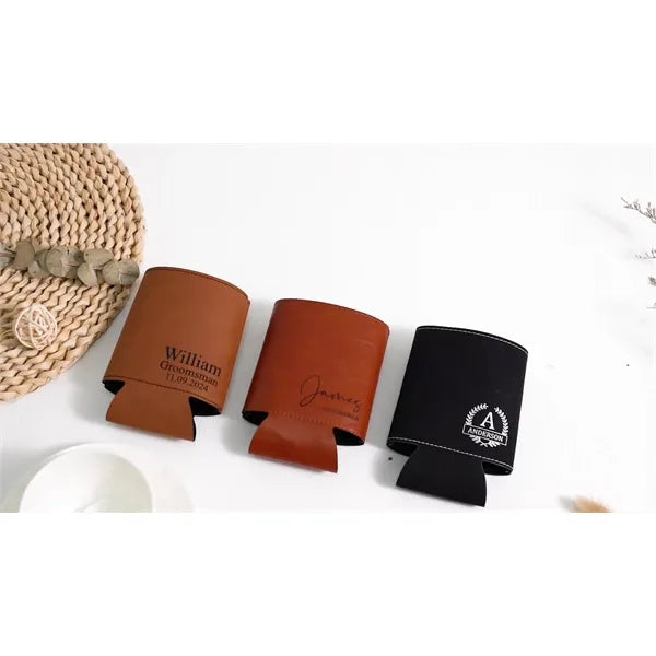 PU Leather Coozie