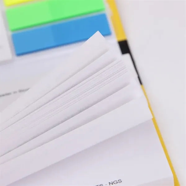 Memo Stack with Sticky Flags