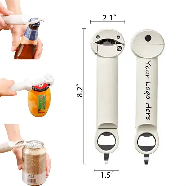 Multifunctional Magnetic Retractable Bottle Opener