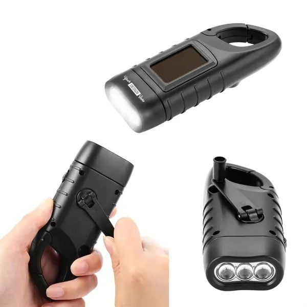 Handheld Crank Flashlight