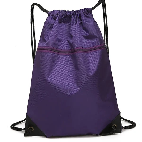 Drawstring Backpack Oxford cloth Water Resistant String Bag
