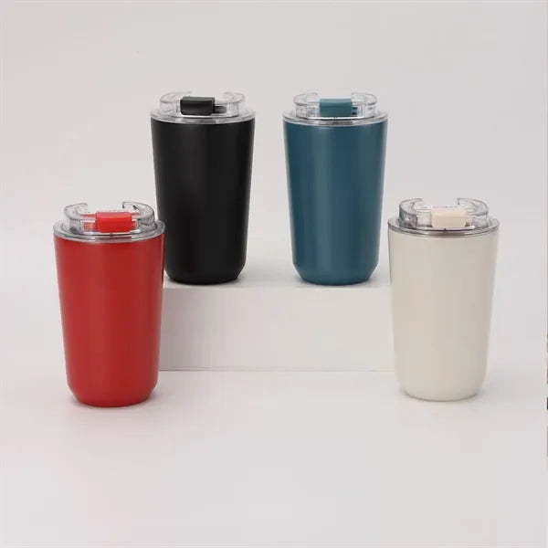 14Oz. Travel Coffee Mug Cup Leak Proof Flip-Cover Tumbler