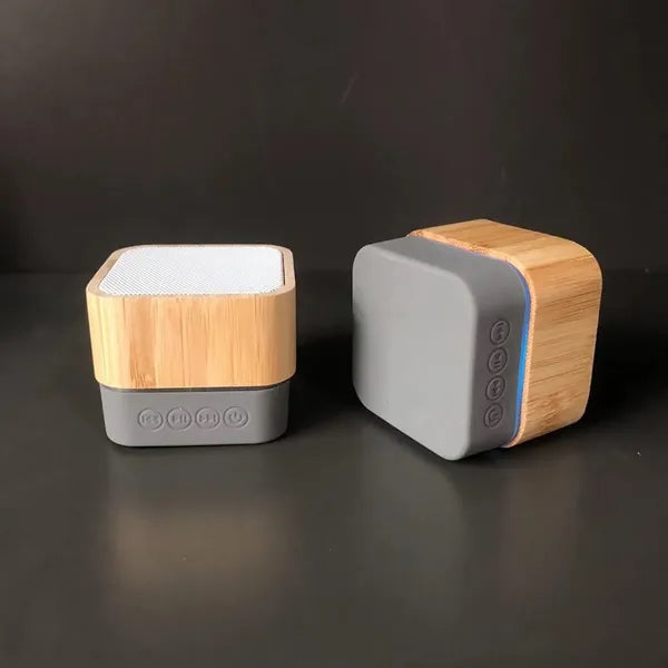 Bamboo Portable Bluetooth Brown Speakers