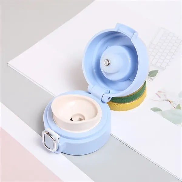 Portable Vacuum Insulated Tumbler Smart LED Thermos Bottle