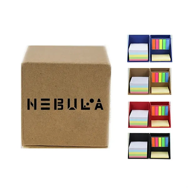 4-in-1 Foldable Cube Sticky Note Set