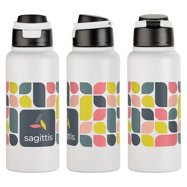 Cabrio 32 oz Recycled Stainless Steel Vacuum Insulated Bottl