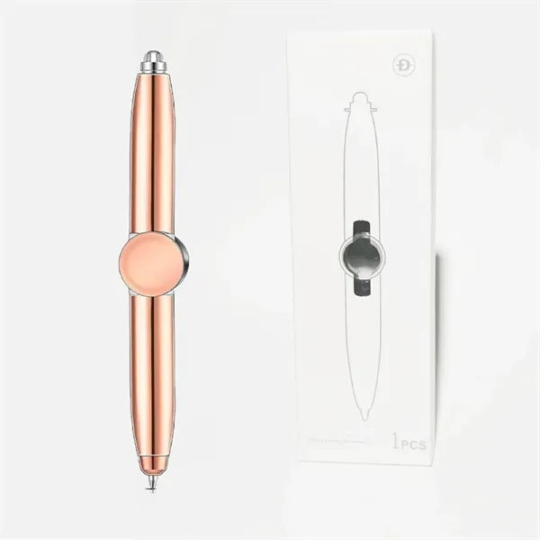 LED Multifunctional Fingertip Gyro Ballpoint Pen