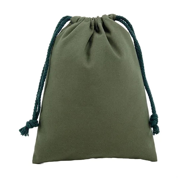 Canvas Tote Bag With Drawstring