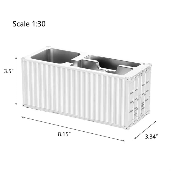 Container Model Office Desk Organizer Box