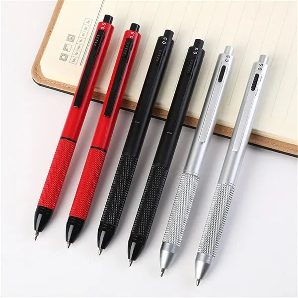 4-in-1 Multifunction Metal Writing Pen