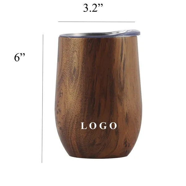 12oz Vacuum Insulated Stemless Wine Tumbler