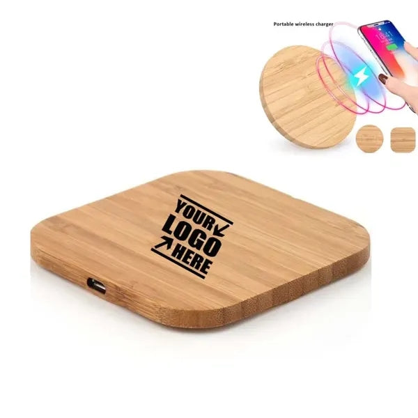 Bamboo Wood Wireless Charger