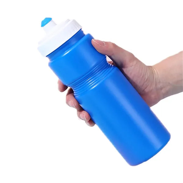 Colored Bike Bottle Made 24 OZ With Push Spout
