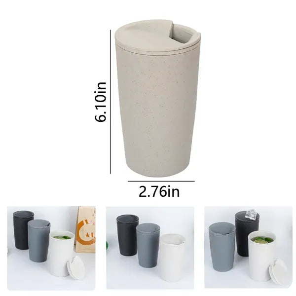 Wheat Straw Plastic Coffee Cup