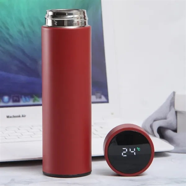 Temperature Sensing Insulation Cup Smart Thermos Bottle