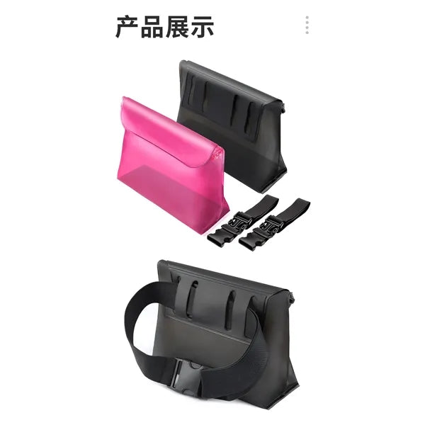 Clear Swimming Outdoor Fanny Pack Waterproof Beach Belt Bag