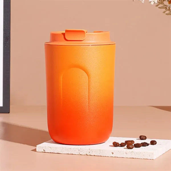 Portable Stainless Steel Insulated Coffee Mug Cup With Lid