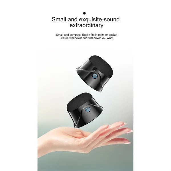 Magnetic phone holder speaker