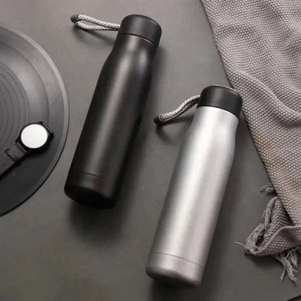 500ml Stainless Steel Flask With Handle Lid