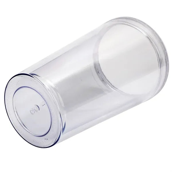 24 Oz Transparent Plastic Water Bottle Double Wall