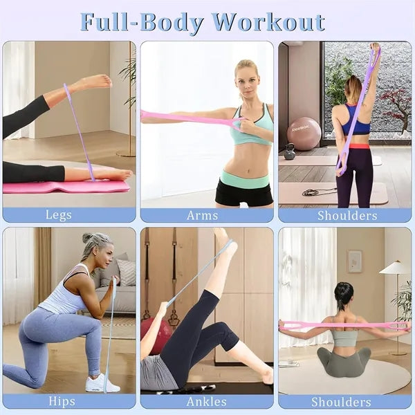 TPE Yoga Stretch Band - Flexibility & Posture Trainer