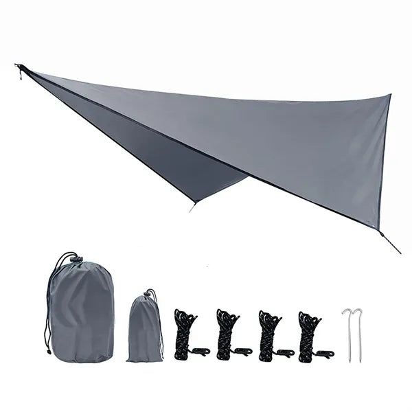 Diamond Shaped Outdoor Camping Tent Canopy for Shade and Rai