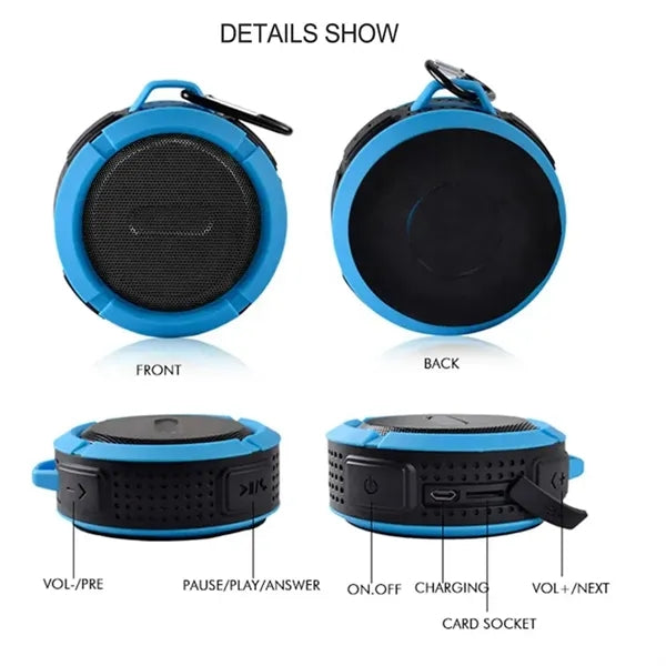 Waterproof Portable Bluetooth Outdoor Speaker