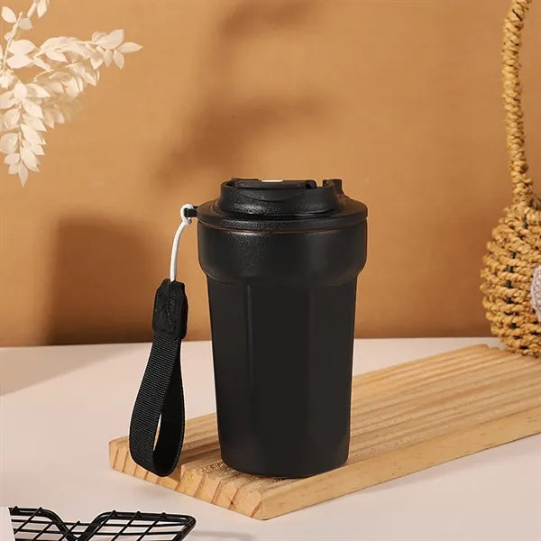 15 oz 316 Stainless Steel Outdoor Octagon Coffee Cup
