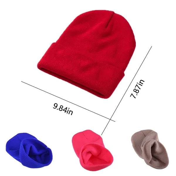 Warm Ear Protection Knitted Cap
