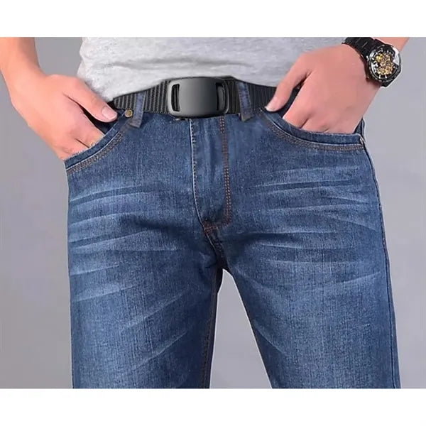 50" Nylon Tactical Belt for Men Adjustable Zinc Alloy Buckle