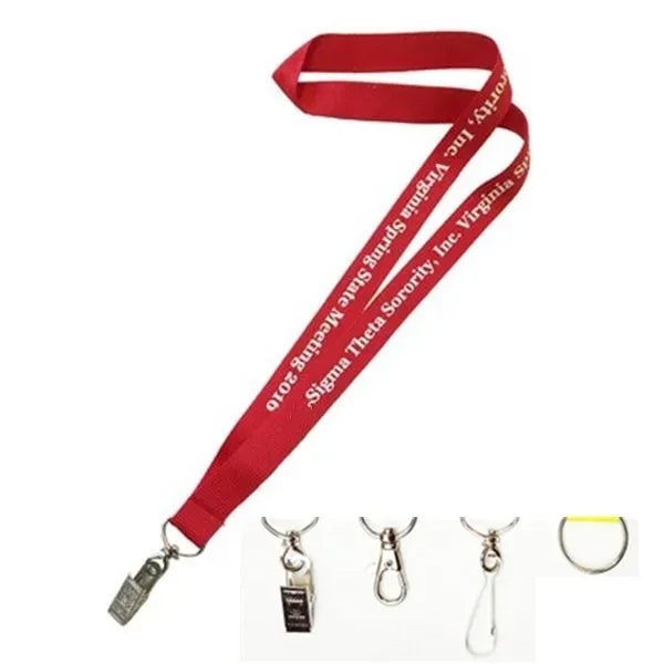 Eco-Friendly Polyester Material Lanyard