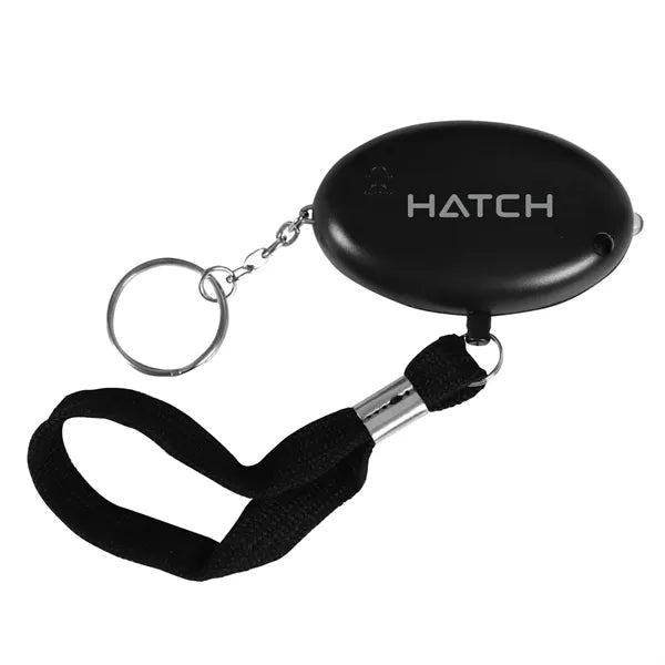 Personal Alarm Keychain w/ LED Light