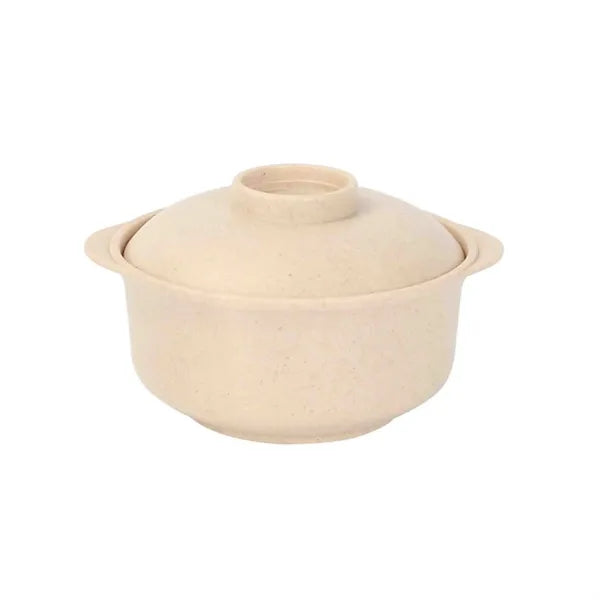 Eco-friendly Wheat Straw Bowls With Lid