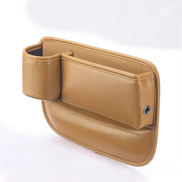 PU Leather Car Seat Gap Filler Organizer