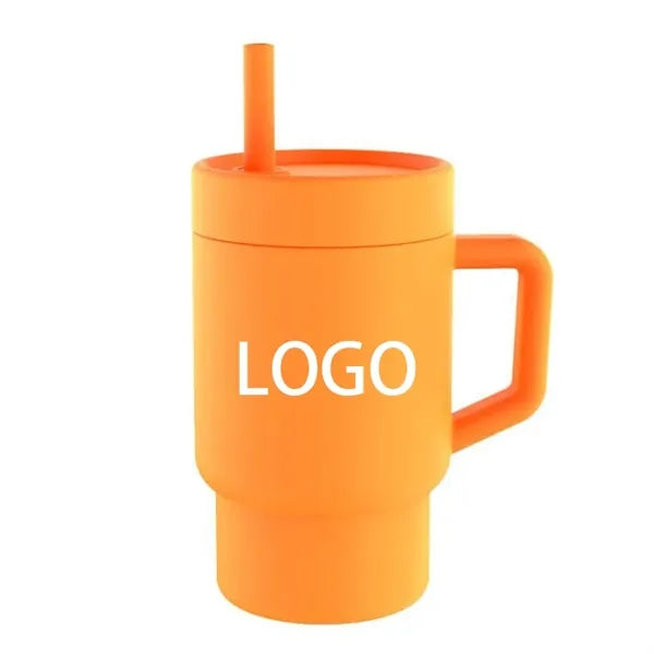 Silicone Baby Cups With Straws and Lids