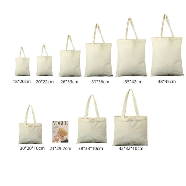 One-Shoulder Cotton And Linen Handbag