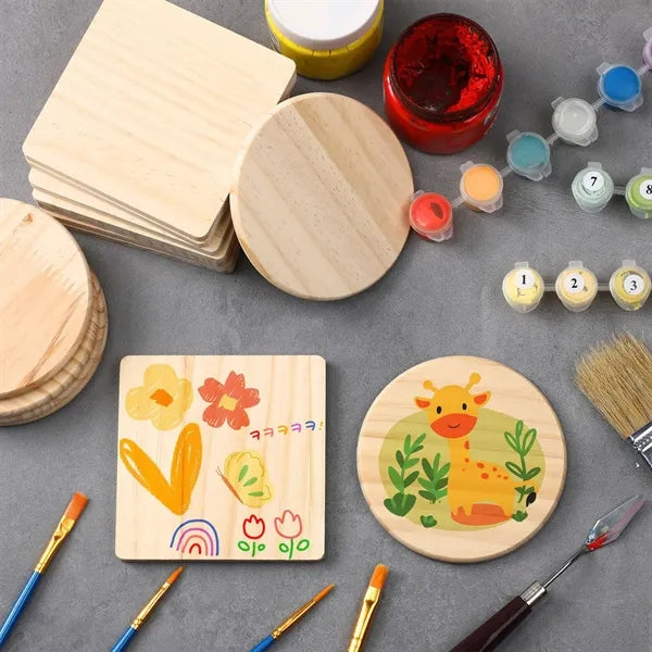 Hardwood Coasters For Drinks