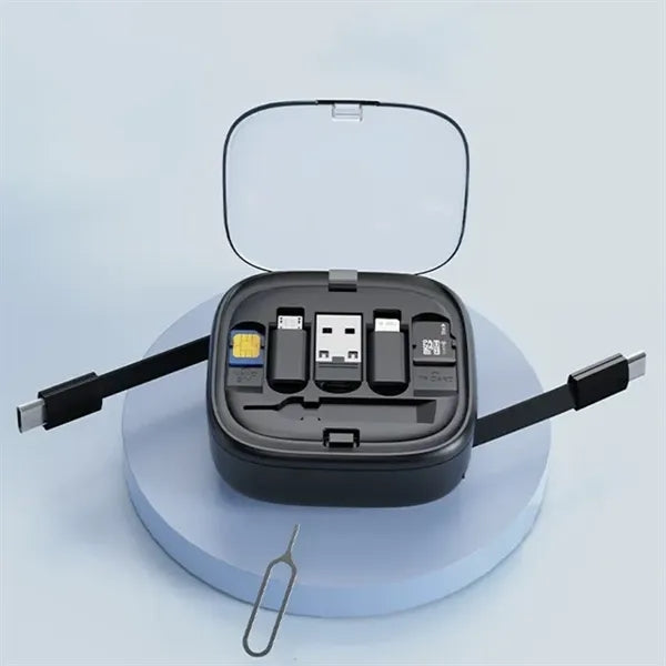 6-in-1 Multi Data Cable Storage Set