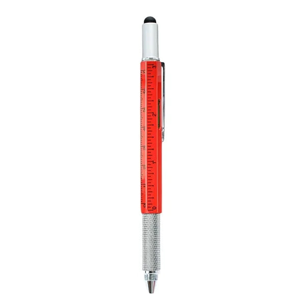 6-in-1 Metal Stylus Multitool Pen